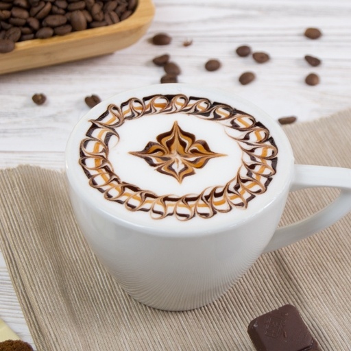 Zebra Mocha Latte