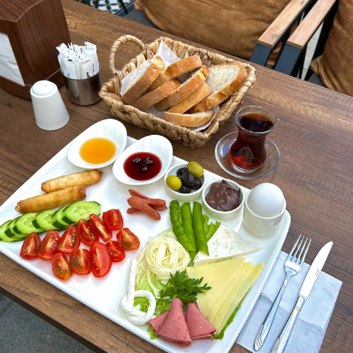 Tek Kişilik Kahvaltı Tabağı